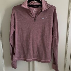 Nike DryFit quarter zip long sleeve